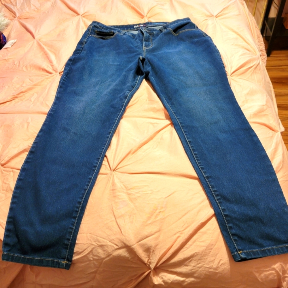 Style & Co 14S denim skinny leg jeans